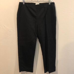 Chico's Black Cropped Pants